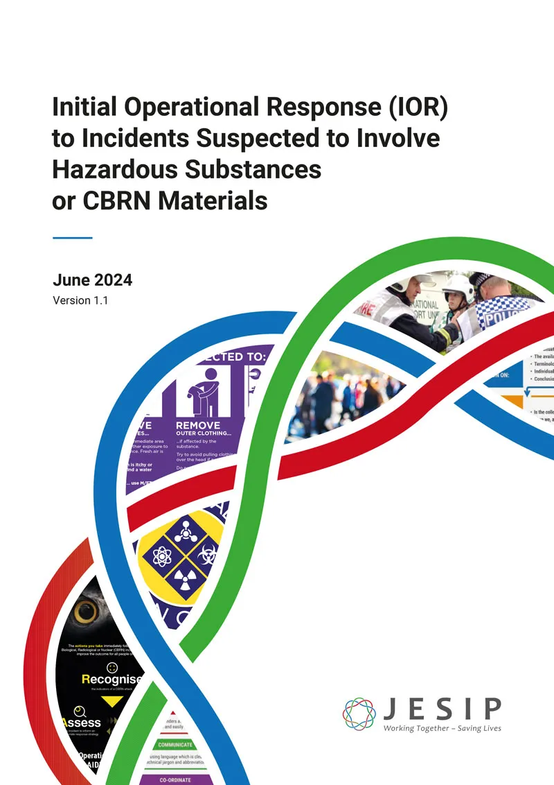Initial Operational Response (IOR) to Incidents Suspected to Involve Hazardous Substances or CBRN Materials